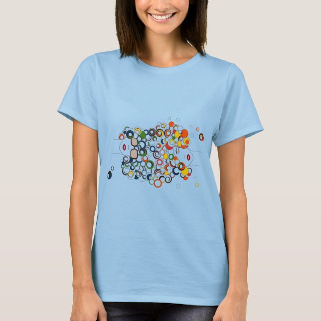 T-shirt Chemise Divas Colorée (Devant)