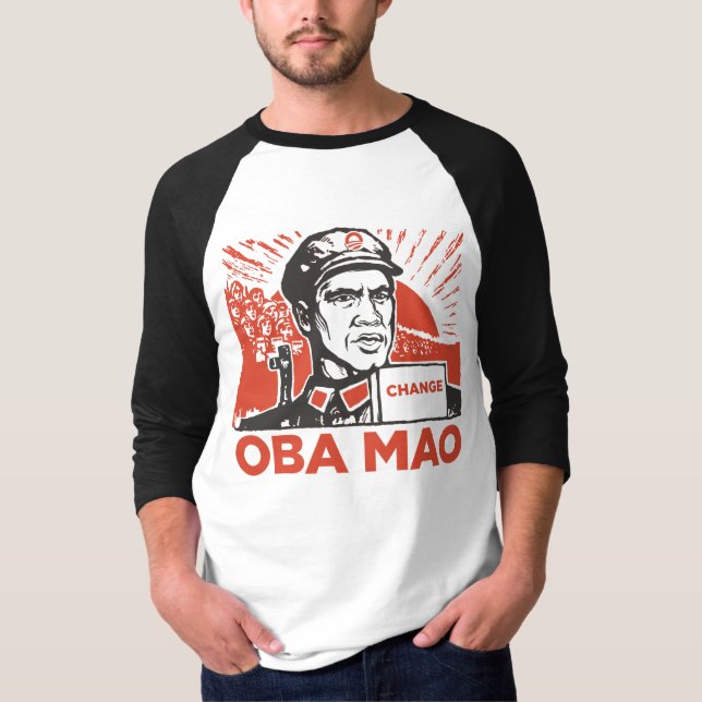 T-shirt Chemise d'ObaMao (Devant)