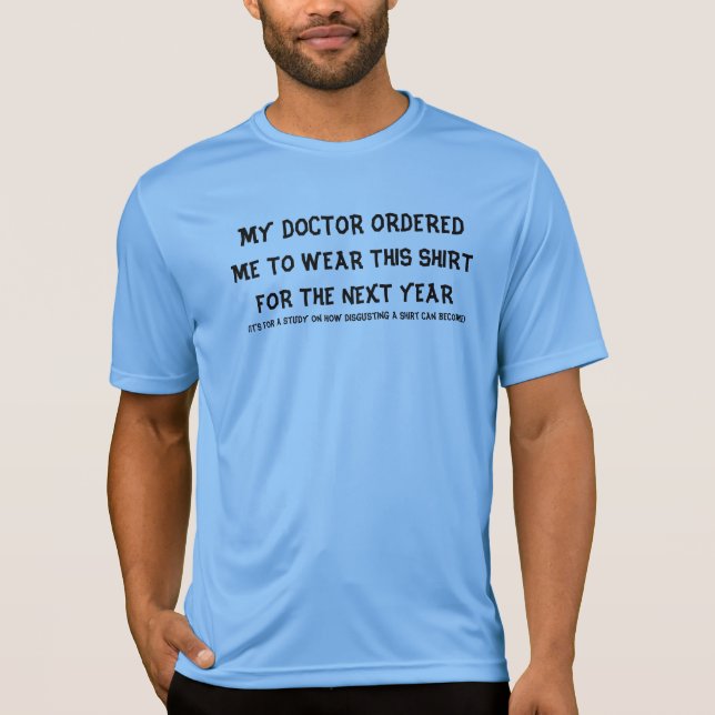 T-shirt chemise d'obligation médicale (Devant)