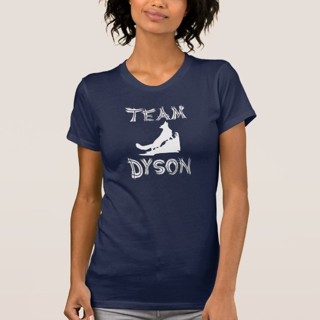 T-shirt Chemise d'obscurité de Dyson d'équipe (Devant)