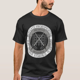T-shirt Chemise d'obscurité de porte de fer