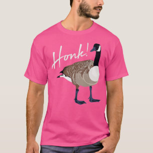 T-shirt Chemise d'oie canadienne Chandail drôle mignon Cha