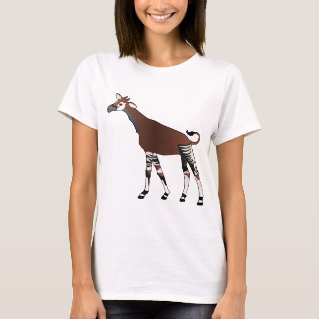 T-shirt Chemise d'okapi (Devant)