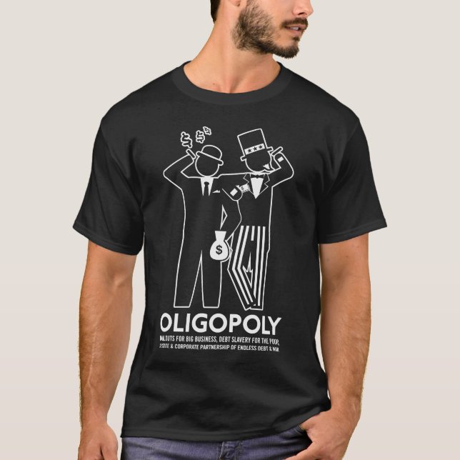T-shirt Chemise d'oligopole (Devant)