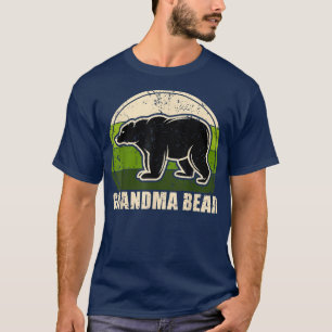 T-shirt chemise d'ours grand-mère pour femmes, chemise d'o