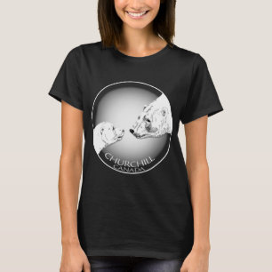 T-shirt Chemise d'ours polaire pour femmes Churchill bio