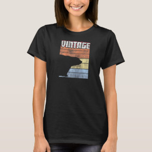 T-shirt Chemise d'ours polaire Style rétro Hommes Vintages