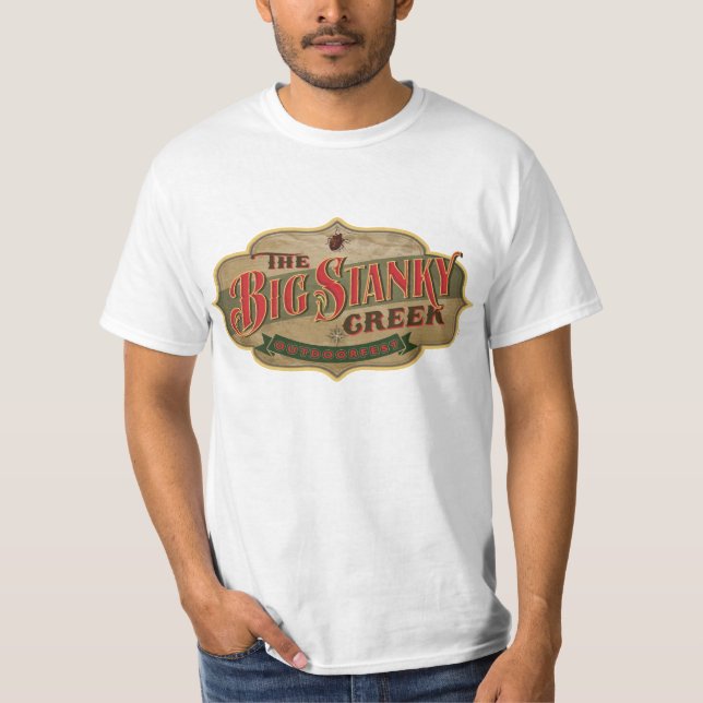 T-shirt Chemise d'OutdoorFest de crique de Stanky (Devant)