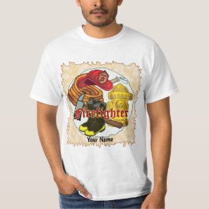 T-shirt Chemise d'outils de pompier