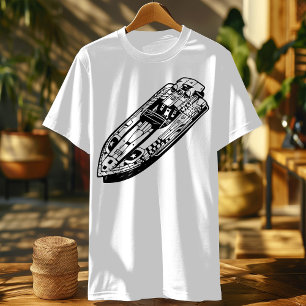 T-shirt Chemise Drag Boat Racing   Accélération Jet Hydro