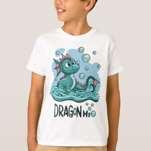 T-shirt Chemise Dragon D'Eau