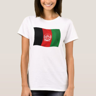 T-shirt Chemise Drapeau Afghanistan