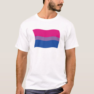 T-shirt Chemise Drapeau Bisexual Pride