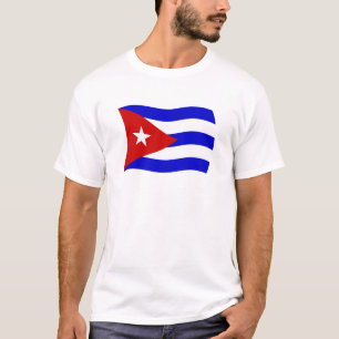 T-shirt Chemise Drapeau Cuba