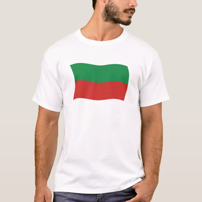T-shirt Chemise Drapeau De La Nation Sac Et Fox (Iowa) (Devant)