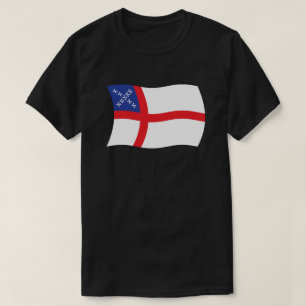 T-shirt Chemise Drapeau De L'Église Épiscopale Américaine