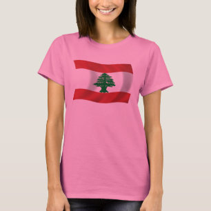 T-shirt Chemise Drapeau du Liban