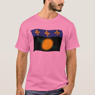 T-shirt Chemise Drapeau Guadeloupe