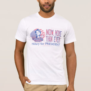T-shirt Chemise Drapeau Rose Hillary