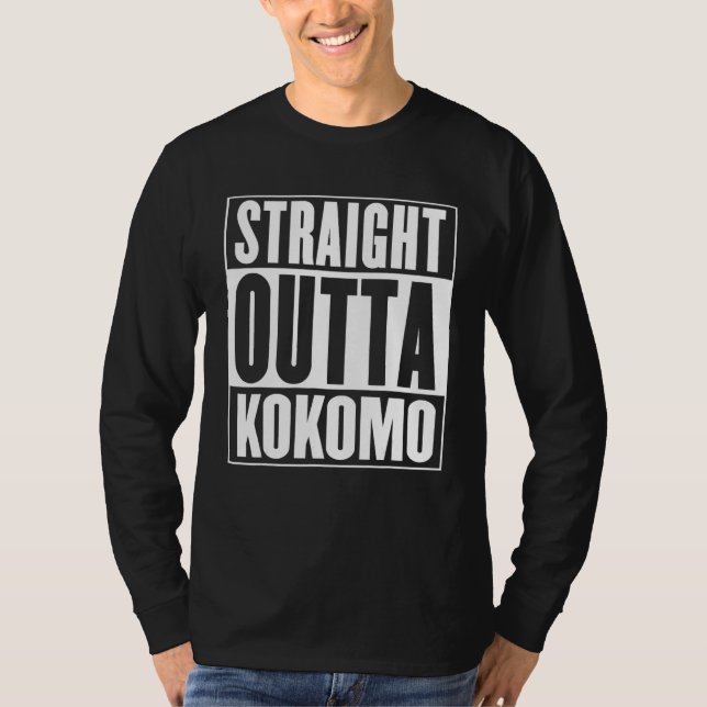T-shirt Chemise droite en direction de Kokomo (Devant)