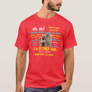 T-shirt Chemise drôle, chameau de journée en milieu de