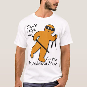 T-shirt Chemise drôle de bonhomme en pain d'épice de