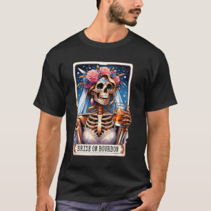 T-shirt Chemise drôle de carte de tarot Mariée sur Bourbon