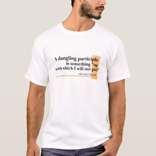 T-shirt Chemise drôle de citation de grammaire de