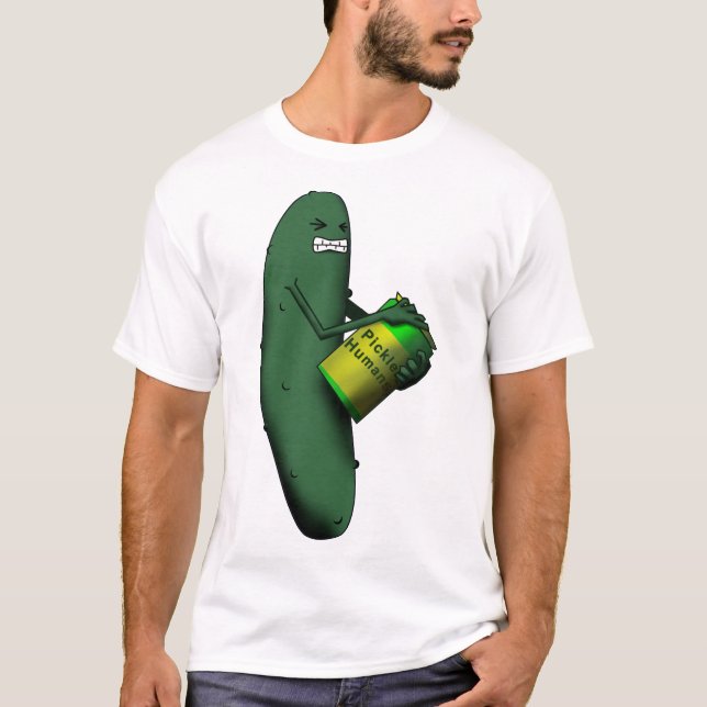 T-shirt Chemise drôle de conserves au vinaigre (Devant)
