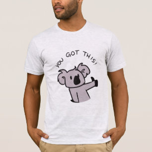 T-shirt Chemise drôle de koala, motivation drôle de panda