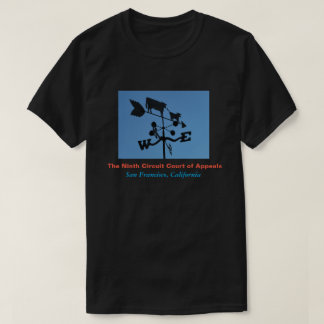 T-shirt Chemise drôle de neuvième tribunal de district