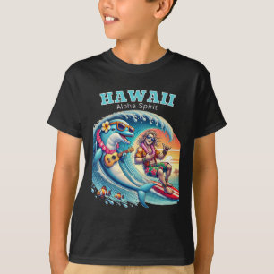 T-shirt Chemise drôle de surf - Esprit Aloha Hawaï