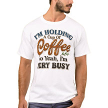 Chemise drôle de toxicomane au café occupé