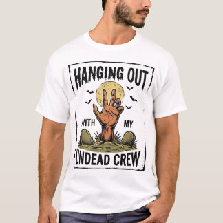 T-shirt Chemise drôle de zombie pour les fans d'horreur Vi