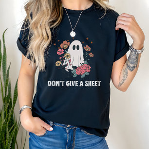 T-shirt Chemise drôle d'Halloween avec un fantôme mignon e