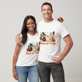 T-shirt Chemise drôle d'Halloween en famille de canards « 