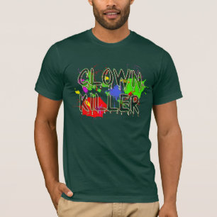 T-shirt Chemise drôle d'humoriste tueur clown