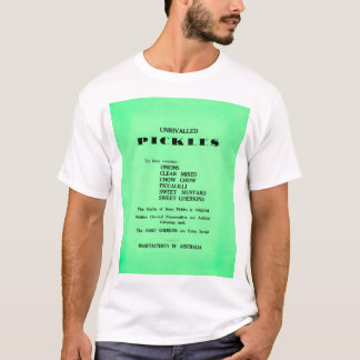 T-shirt Chemise drôle pour hommes avec des pickles inégalé