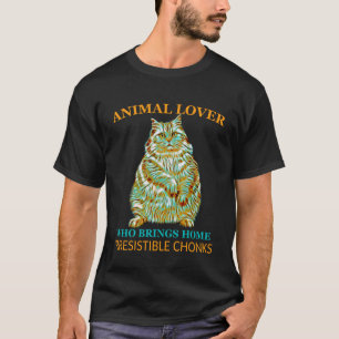 T-shirt Chemise drôle pour hommes et femmes amateur d'anim