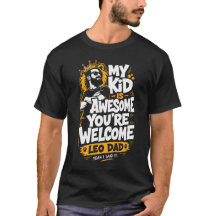 Chemise drôle pour papa Lion - Cadeau d'anniversai