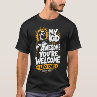 T-shirt Chemise drôle pour papa Lion - Cadeau d'anniversai