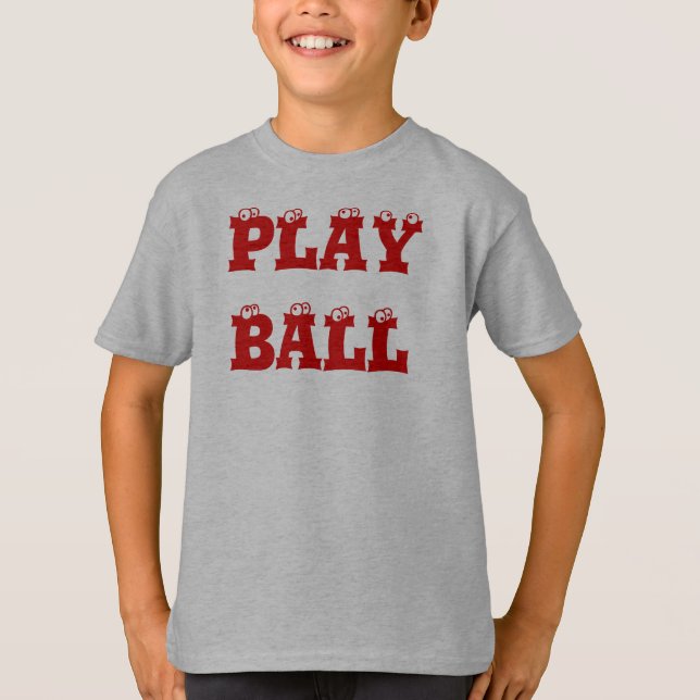 T-shirt Chemise du base-ball d'ENFANTS (Devant)