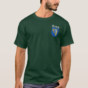 T-shirt Chemise du blason de l'Irlande