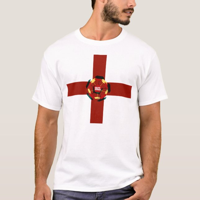 T-shirt Chemise du Brésil du football de l'Angleterre (Devant)