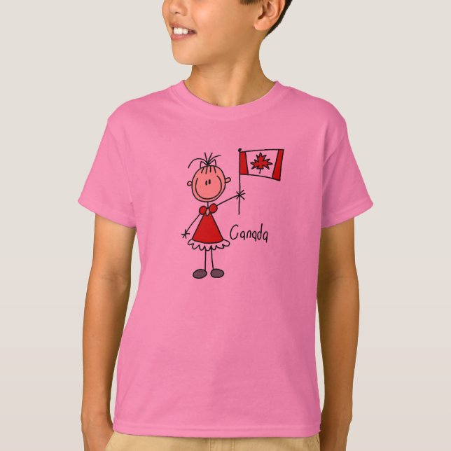T-shirt Chemise du Canada (Devant)