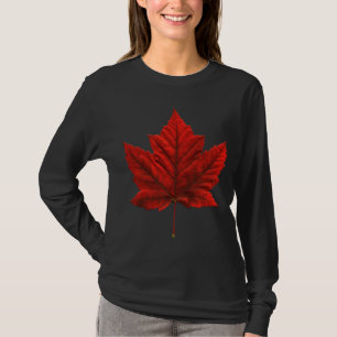 T-shirt Chemise du Canada pour femmes Chemise souvenir feu