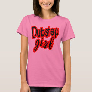 T-shirt chemise du club de danse de fille de Dubstep de