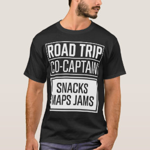 T-shirt Chemise du cocapitaine du voyage - Snacks Cartes J