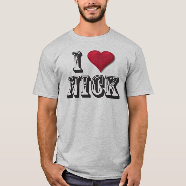 T-shirt Chemise du coeur I (Devant)