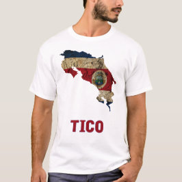 T-shirt Chemise du Costa Rica la "Tico"